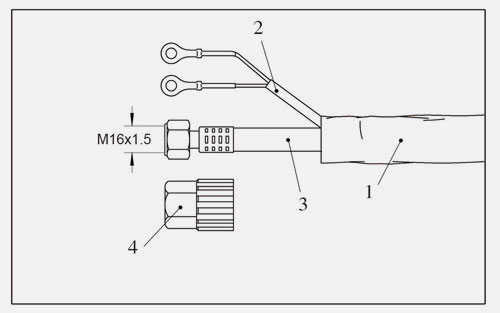 WP-26, WP-26F, WP-26V, WP-26FV, WP-26P Torch Terminations